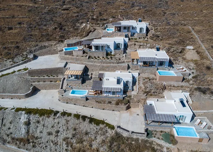 Epithea 4 με ιδιωτική πισίνα Feriehus Kythnos